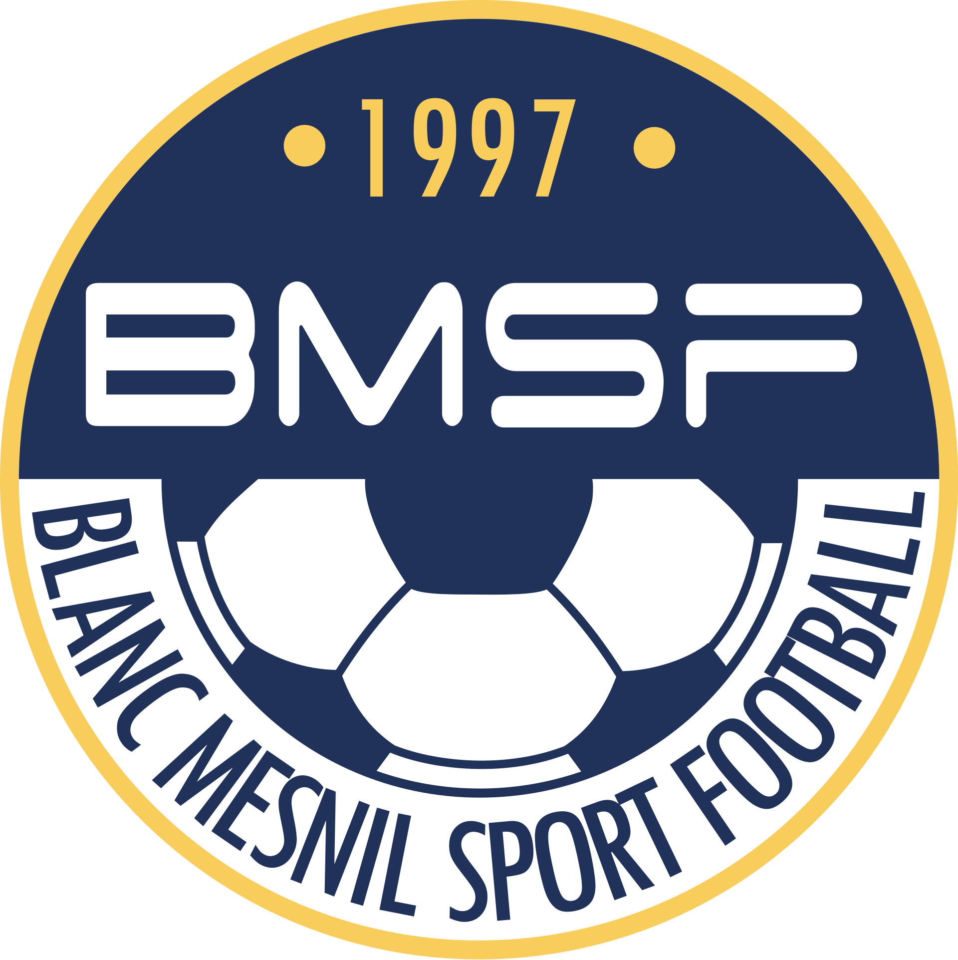 Blanc-Mesnil SF logo